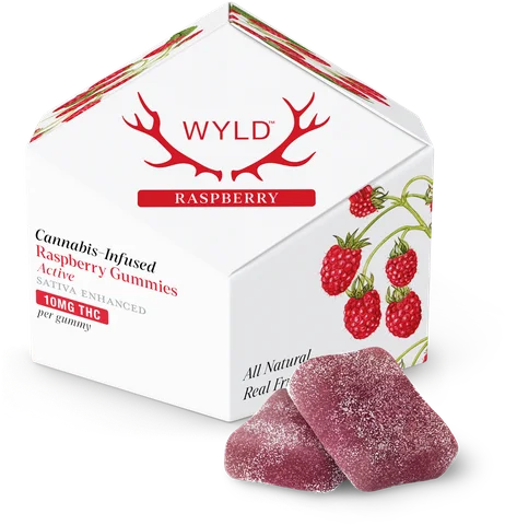 Wyld Raspberry Gummies
